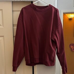 Active Ride Shop Men's Crewneck Sweater - Burgundy